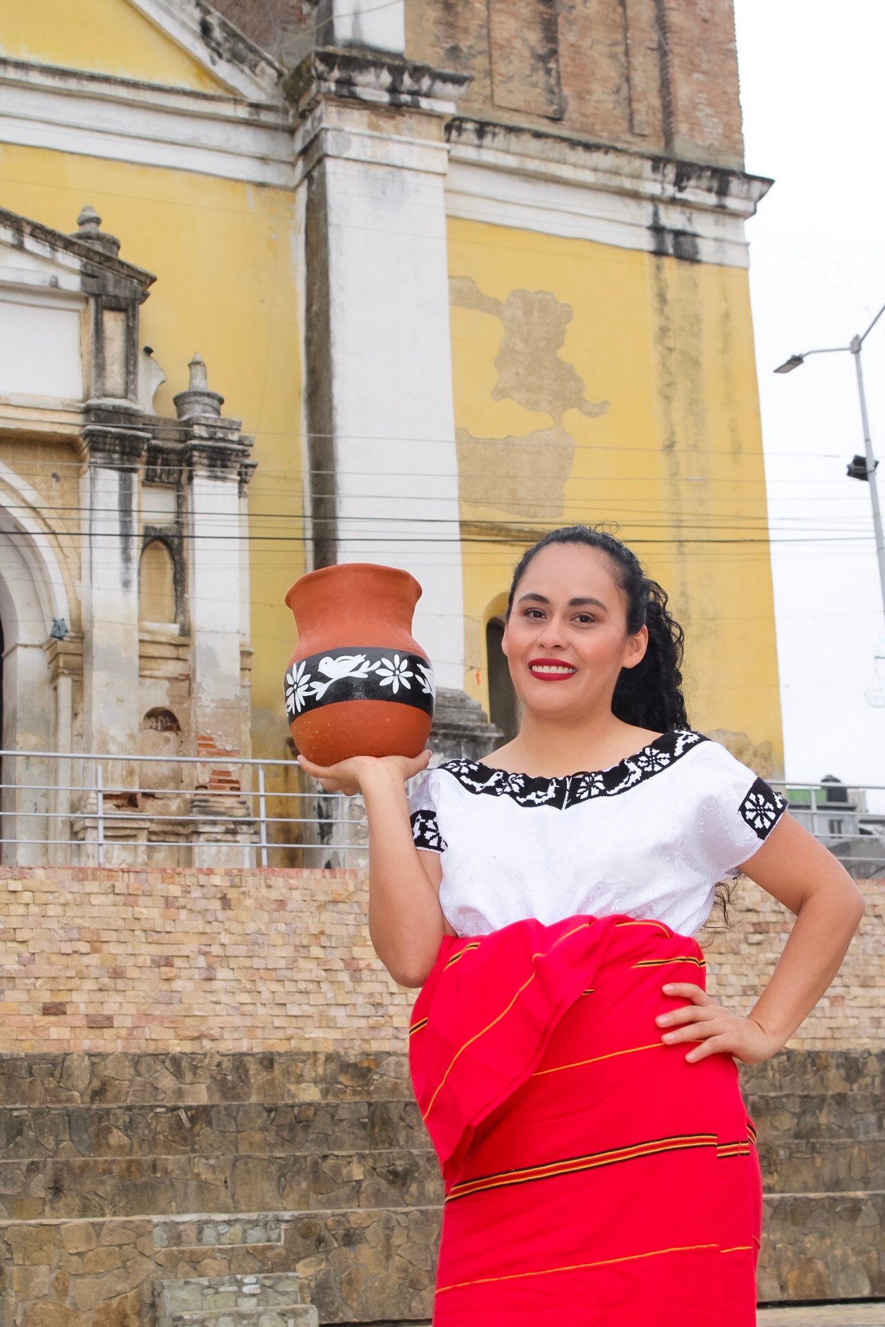 mujer zoque elaboradora de productos artesanales en copainala chiapas