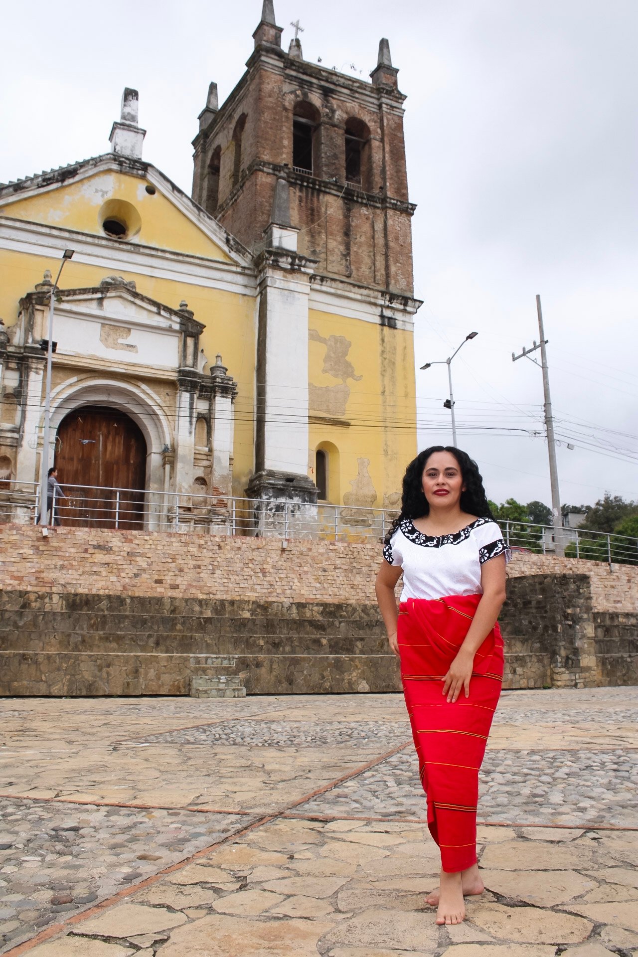mujer zoque elaboradora de productos artesanales en copainala chiapas